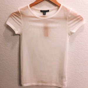 Off-White Mesh Comfortable T (NWT)